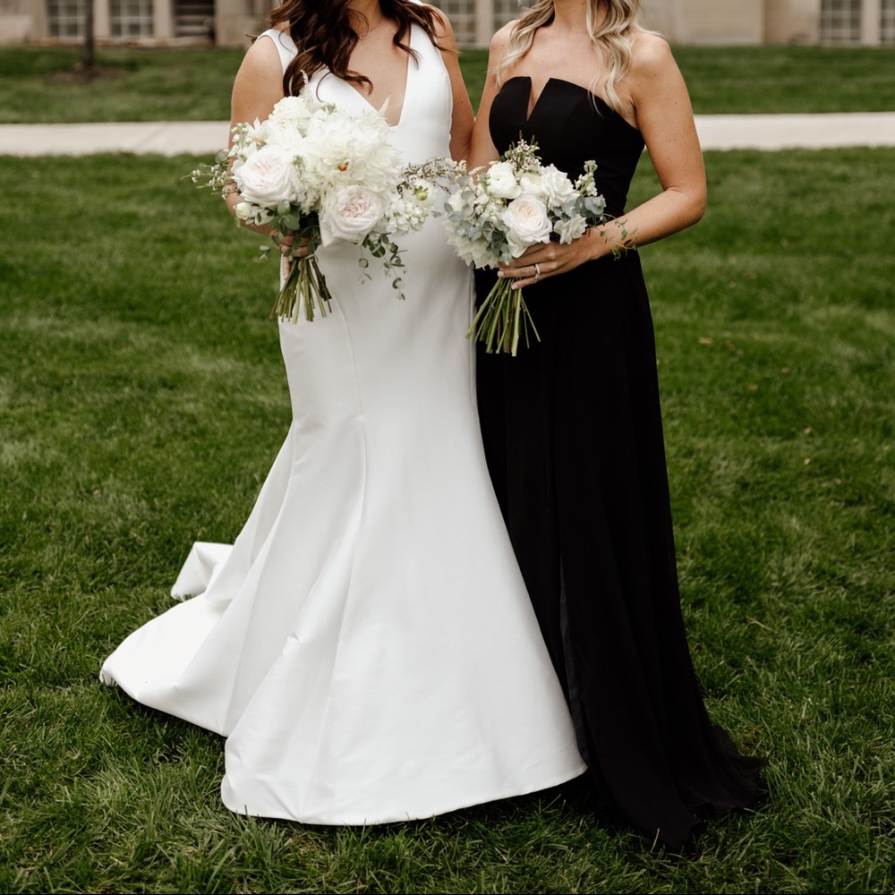 Black Azazie Bridesmaid Dress
